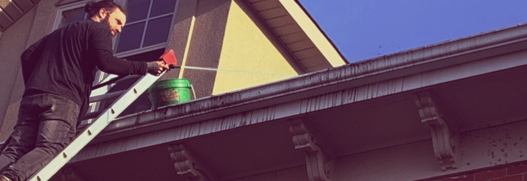 Eavestrough and gutter cleaning services